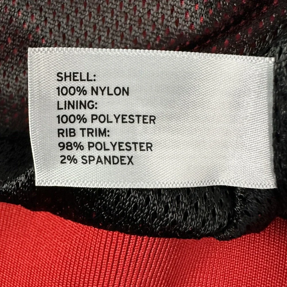 Duluth Bomber‎ Jacket Mens L Red Lightweight Grab Full Zip Windbreaker Outdoor